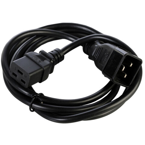 Кабель питания IEC-320-C19 - IEC-320-C20, 3м, ЦМО R-16-Cord-C19-C20-3