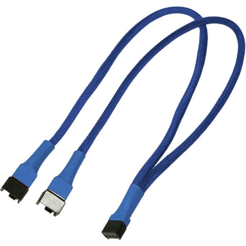 Nanoxia 4-pin PWM - 2x 4-pin PWM, 0.3m (NXPWY30B)