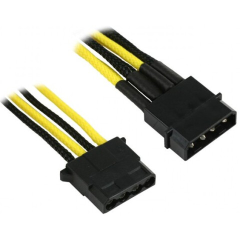 Переходник Nanoxia Molex - 2x 4Pin (NX4PY2ESG)