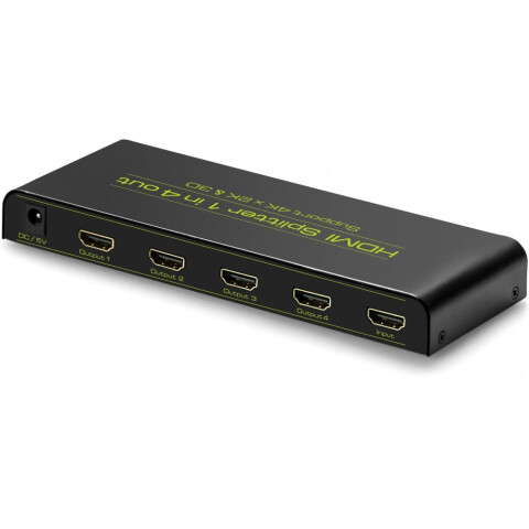 Разветвитель HDMI Greenconnect HDMI - 4x HDMI v1.4 (GL-v104C)_0