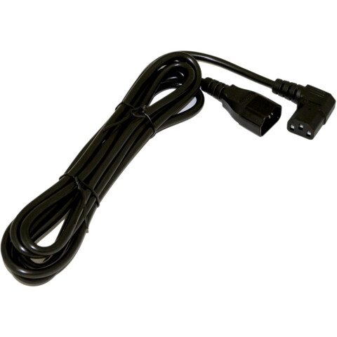 Кабель питания IEC-320-C14 - IEC-320-C13, 3м, Hyperline PWC-IEC13A-IEC14-3.0-BK_0