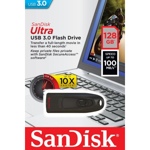 USB Flash накопитель 128Gb SanDisk Ultra (SDCZ48-128G-U46)_3