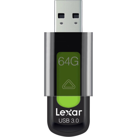 USB Flash накопитель 64Gb Lexar JumpDrive S57 Black/Green_0