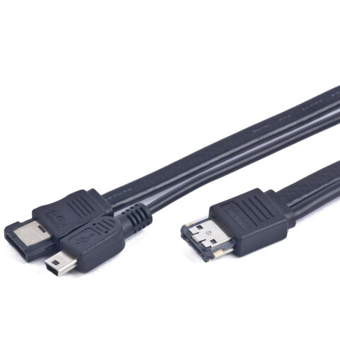 Gembird eSATA - SATA, 1m (CC-ESATAP-ESATA-USB5P-1M)