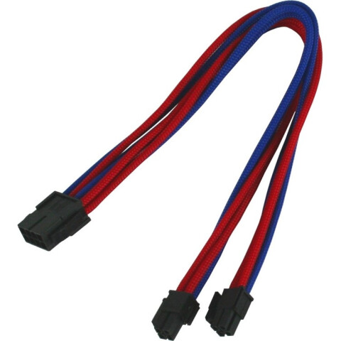 Nanoxia 8-pin EPS - 4+4-pin EPS, 0.3m (NX8PV3EBR)