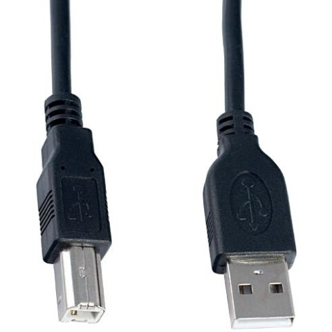 Кабель USB 2.0 A (M) - B (M), 5м, Perfeo U4104