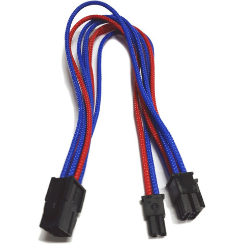 Nanoxia 6-pin PCI-E - 8-pin (6+2) PCI-E, 0.3m (NXP683EBR)
