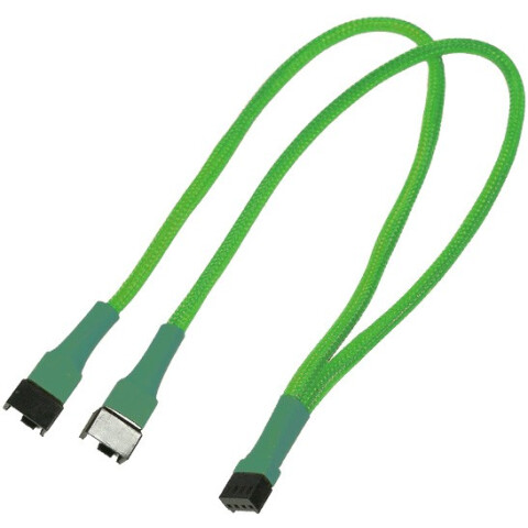 Nanoxia 4-pin PWM - 2x 4-pin PWM, 0.3m (NXPWY30NG)