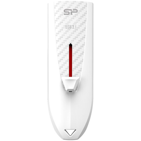 USB Flash накопитель 64Gb Silicon Power Blaze B25 White (SP064GBUF3B25V1W)