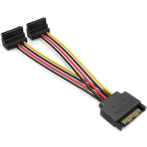 Переходник SATA Power - 2x SATA Power, 0.15м, Vention KDBBB