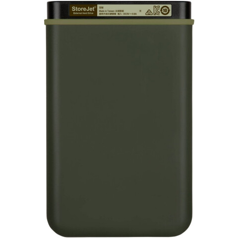 Внешний жёсткий диск 2Tb Transcend StoreJet 25M3 Military Green (TS2TSJ25M3G)_2