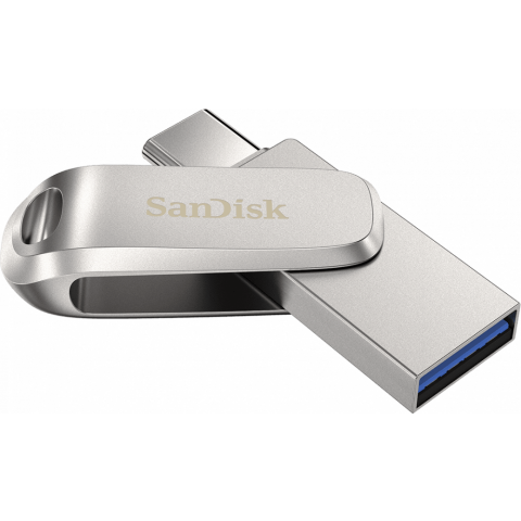 USB Flash накопитель 64Gb SanDisk Ultra Dual Drive Luxe (SDDDC4-064G-G46)
