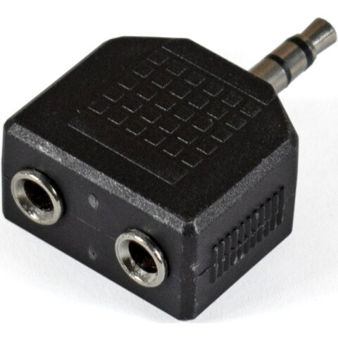 Разветвитель 3.5 Jack (M) - 2x 3.5 Jack (F), Exegate EX-CCA-415C