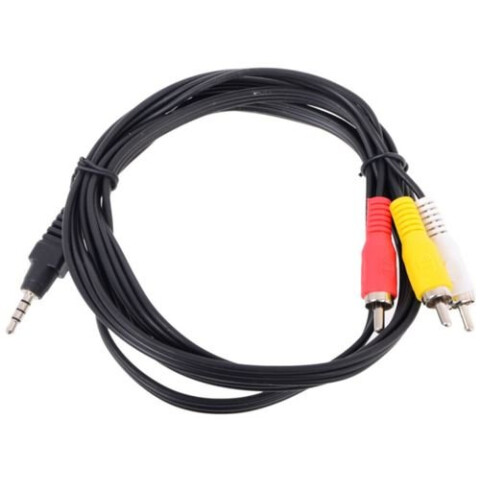 Кабель 3.5 Jack (M) - 3xRCA (M), 1.5м, VCOM CV213-1.5M