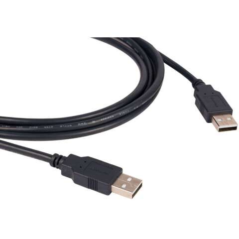 Кабель USB 2.0 A (M) - A (M), 1.8м, Kramer C-USB/AA-6