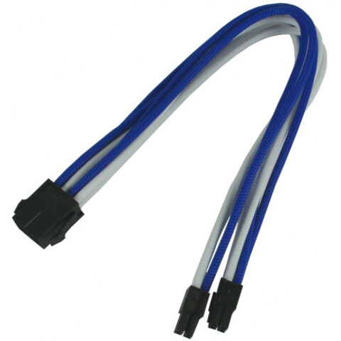 Nanoxia 8-pin EPS - 4+4-pin EPS, 0.3m (NX8PV3EBW)