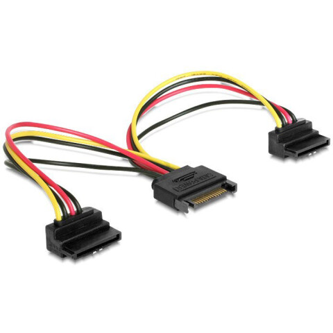 Переходник SATA - 2x SATA, 0.15м, Gembird CC-SATAM2F-02