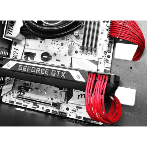 Удлинитель питания ATX 24-pin, 0.3м, DeepCool EC300-24P-RD_2