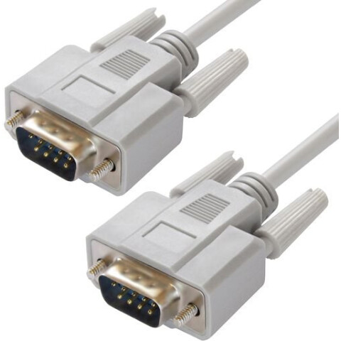 Кабель COM (M) - COM (M), 15м, Greenconnect GCR-DB902-15m