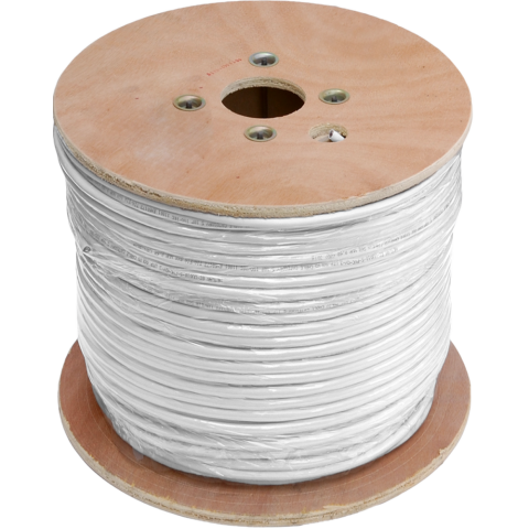 Кабель антенный/коаксиальный 305м, NETLAN UEC-C2-32123A-WT-3_0