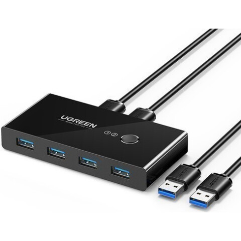 Переключатель 2x USB - 4x USB, UGREEN US216 (30767)