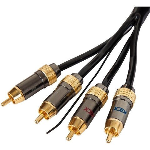 Кабель для акустических систем 5м, KICX RCA-06_1