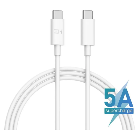 Кабель USB Type-C - USB Type-C, 1.5м, Xiaomi ZMI AL308E White_1