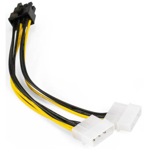Переходник 2x Molex - PCI-E 8-pin, ExeGate EX-CC-PSU-62