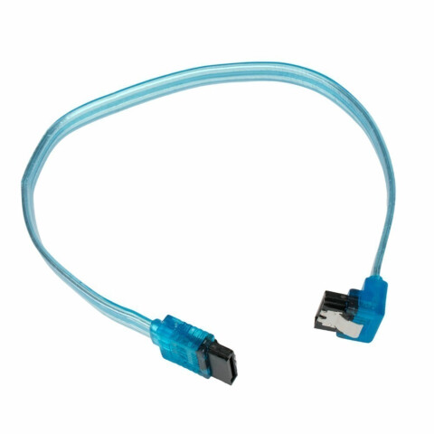 Кабель Cablexpert SATA - SATA, 0.3м (CC-SATAM-DATA90-TR-30CM)_0