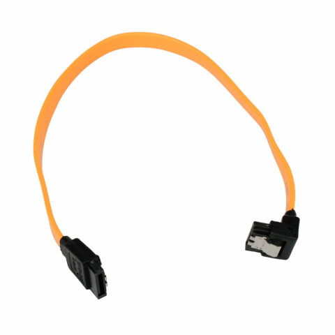 Кабель Cablexpert SATA - SATA, 0.5м (CC-SATAM-DATA90-YL-50CM)