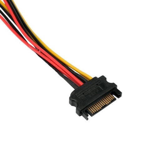 Кабель питания SATA - 2x Molex 4-pin, 0.2м, Cablexpert (CC-SATA-2MOLEX-20CM)_0