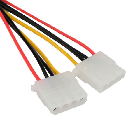 Кабель питания SATA - 2x Molex 4-pin, 0.2м, Cablexpert (CC-SATA-2MOLEX-20CM)_2