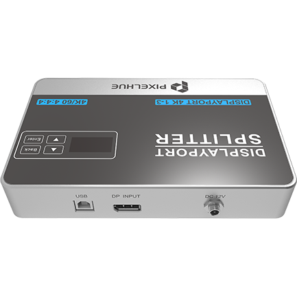 Разветвитель DisplayPort PixelHue DISPLAYPORT 4K 1-3_1