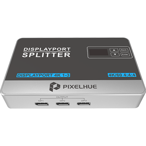 Разветвитель DisplayPort PixelHue DISPLAYPORT 4K 1-3_0