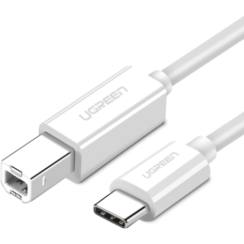 Кабель USB B (M) - USB Type-C, 1м, UGREEN US241