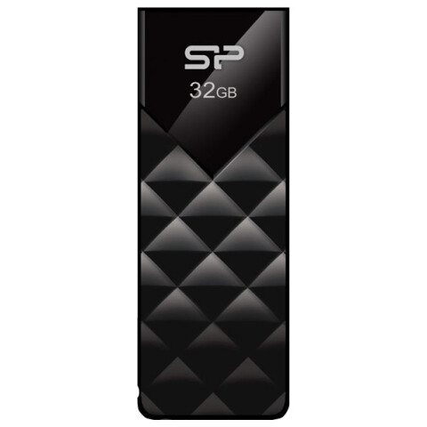 USB Flash накопитель 32Gb Silicon Power Ultima U03 Black (SP032GBUF2U03V1K)