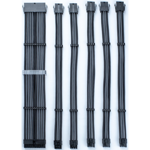 Комплект удлинителей для БП 1STPLAYER BG-01 Black/Grey_0