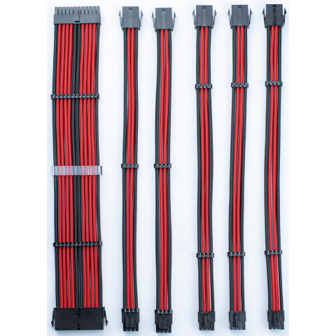 Комплект удлинителей для БП 1STPLAYER BR-01 Black/Red_0