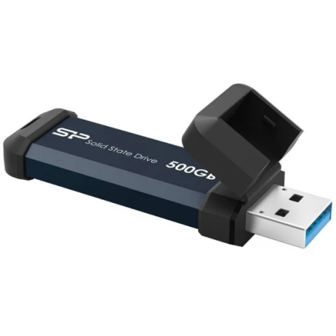 USB Flash накопитель 500Gb Silicon Power MS60 Blue (SP500GBUF3S60V1B)_0
