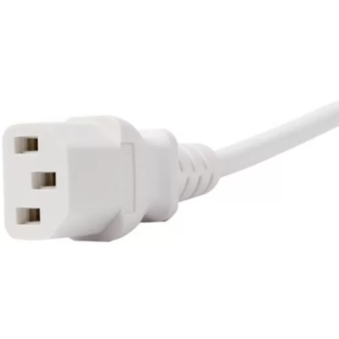 Кабель питания IEC-320-C13 - IEC-320-C14, 0.5м, Filum FL-PC-C13/C14-C1-0.5-WH_1