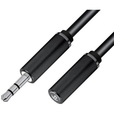 Кабель удлинительный 3.5 Jack (M) - 3.5 Jack (F), 1м, 4PH 4PH-R90257