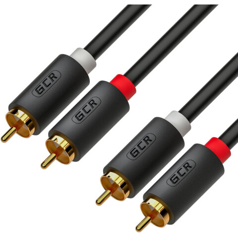 Кабель 2x RCA (M) - 2x RCA (M), 7.5м, Greenconnect GCR-53117