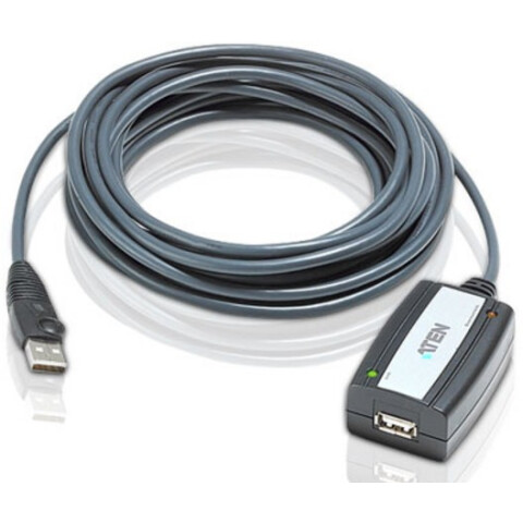 Кабель удлинительный USB 2.0 A (M) - A (F), 5м, ATEN UE250