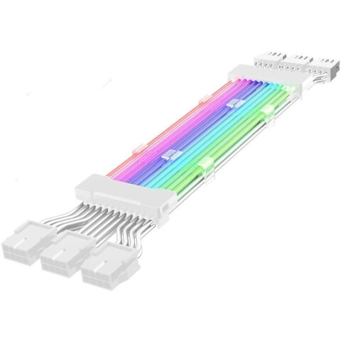 Кабель удлинительный 3x 8-pin PCI-E - 3x 8-pin PCI-E, 0.16м, Alseye 3*8PIN RGB Cable