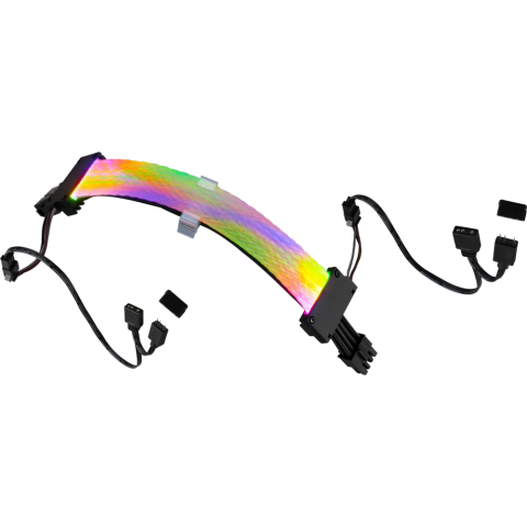 Удлинитель PCI-E, 0.3м, GELID CA-RGB-8P-01
