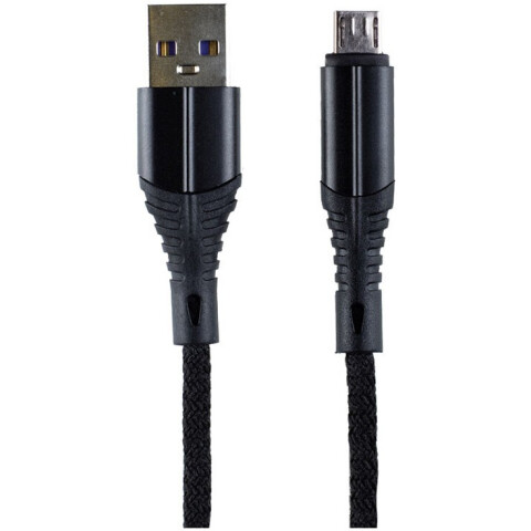 Кабель USB A (M) - microUSB B (M), 1м, Zibelino ZDNC-MIC-BLK