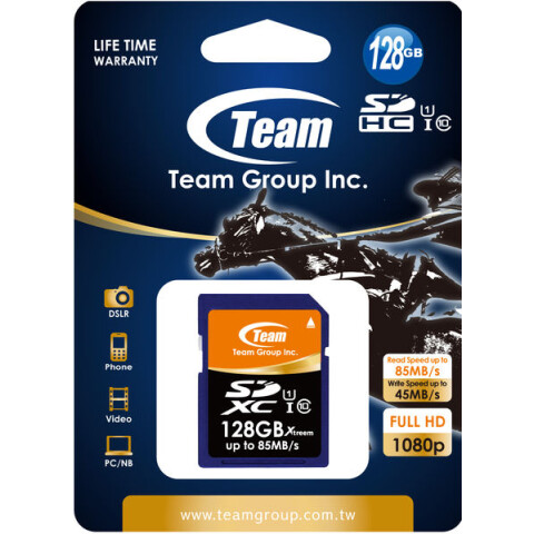 Карта памяти 128Gb SD Team (TSDXC128GU8501)_0