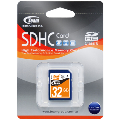 Карта памяти 32Gb SD Team (TSDHC32GCL601)_0