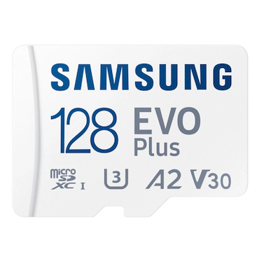 Карта памяти 128Gb MicroSD Samsung EVO Plus + SD адаптер (MB-MC128SA)_0
