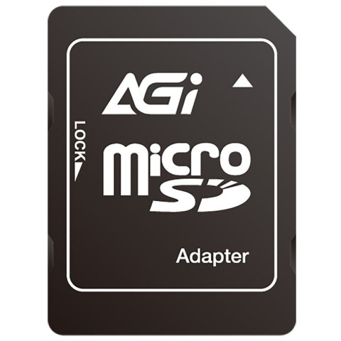 Карта памяти 512Gb MicroSD AGI TF138 + SD адаптер_0